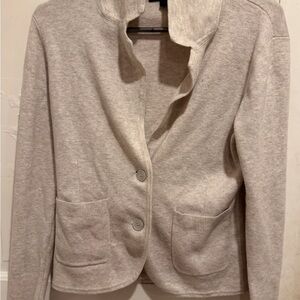 J. Crew Cream Cardigan Sweater Soft Knit